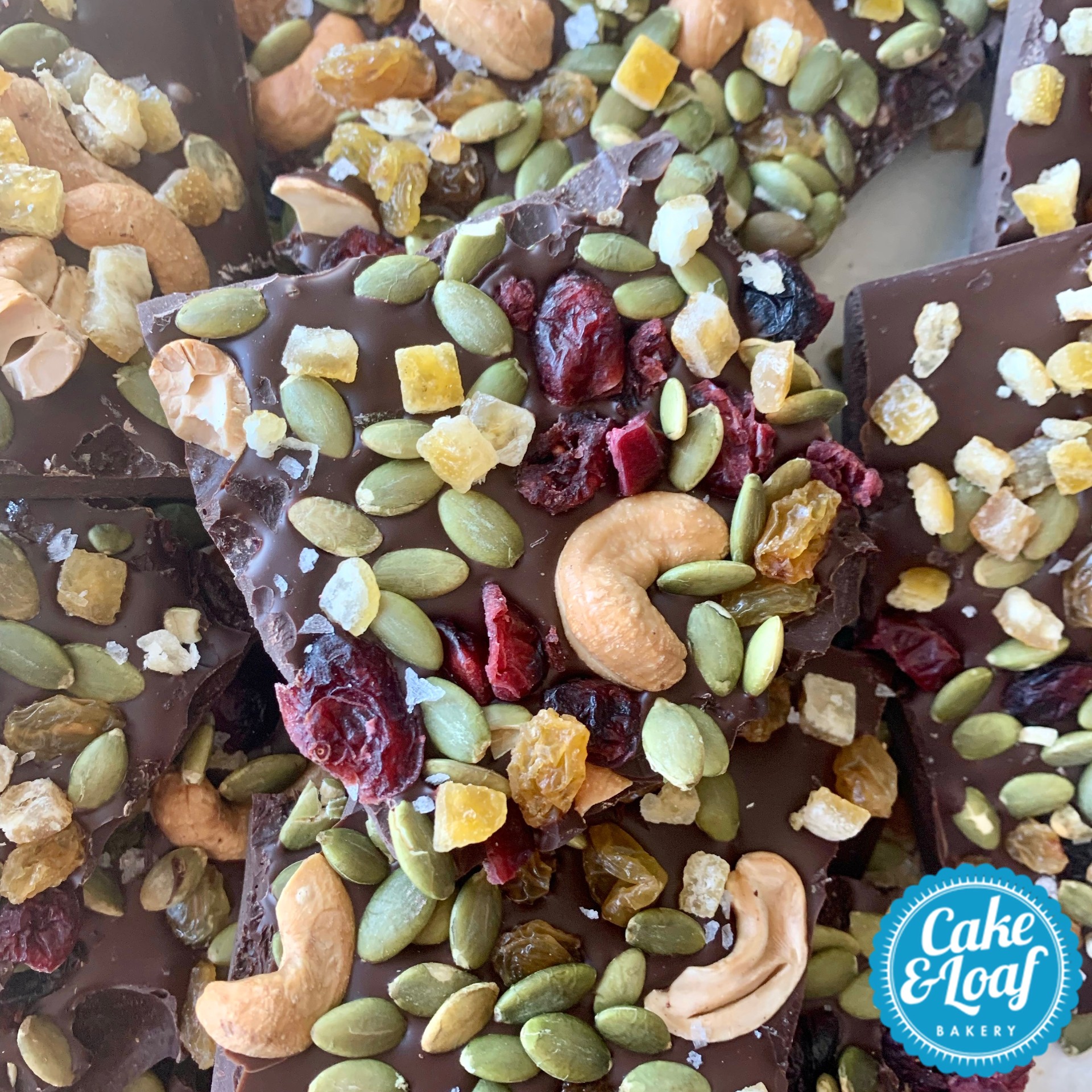 Dark chocolate Fruit and Nut Bark