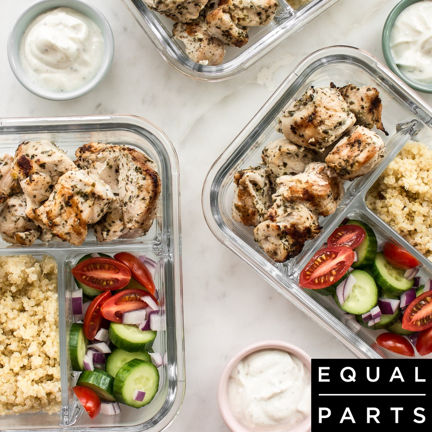 Chicken Souvlaki Bowl