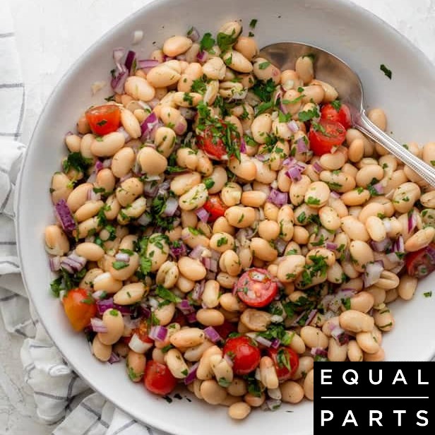 White bean salad
