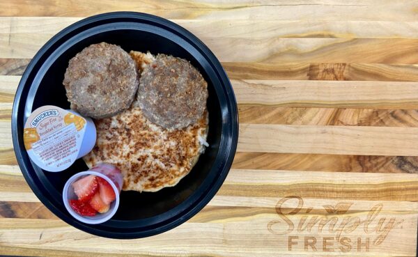 Strawberry Pecan Pancakes