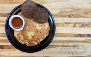 Banana Pecan Pancakes
