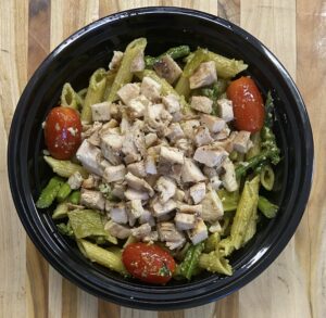 Green Chile Chicken Pesto