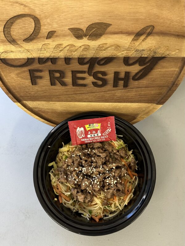 Sweet and Spicy Lo Mein