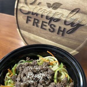 Sweet and Spicy Lo Mein (Low carb)