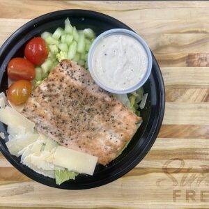 Caesar Salmon Salad