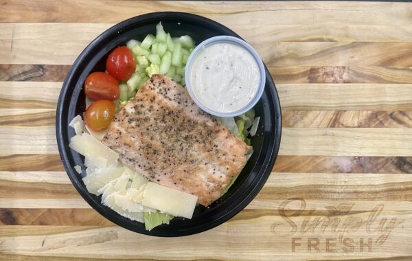 Caesar Salmon Salad