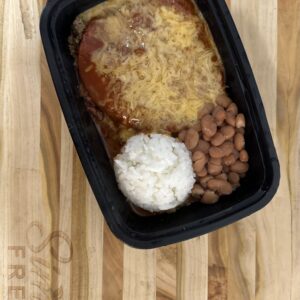 Red Chile Brisket Enchiladas