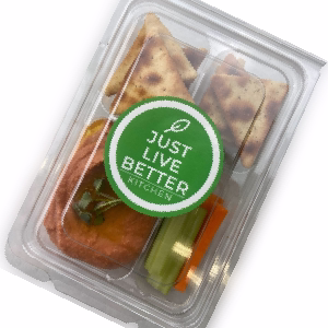 Smoky Tomato and Lentil Pate with Seed Crackers