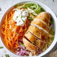 Grilled Chicken Veggie Bowl