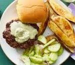 BBQ Burger with Mozzarella,  Mushrooms & bacon