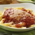 Chicken Parmesan with Penne Pasta