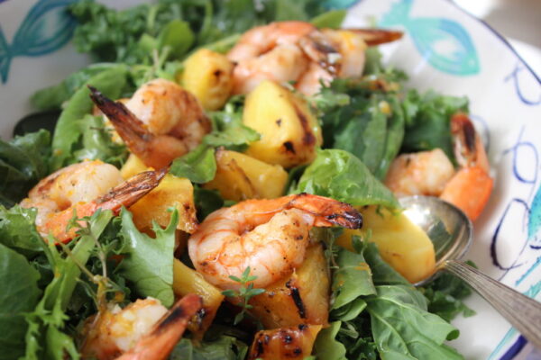 Shrimp & Pineapple Salad