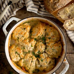 Hearty Chicken & Dumpling Stew