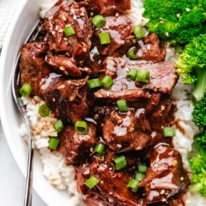 slow cooked Korean beef