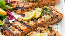 Grilled lemon & Herbed Salmon