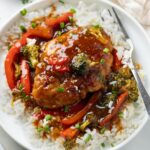 Honey Garlic Chicken Thighs