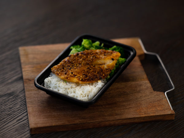 Tilapia with Jasmine Rice & Broccoli